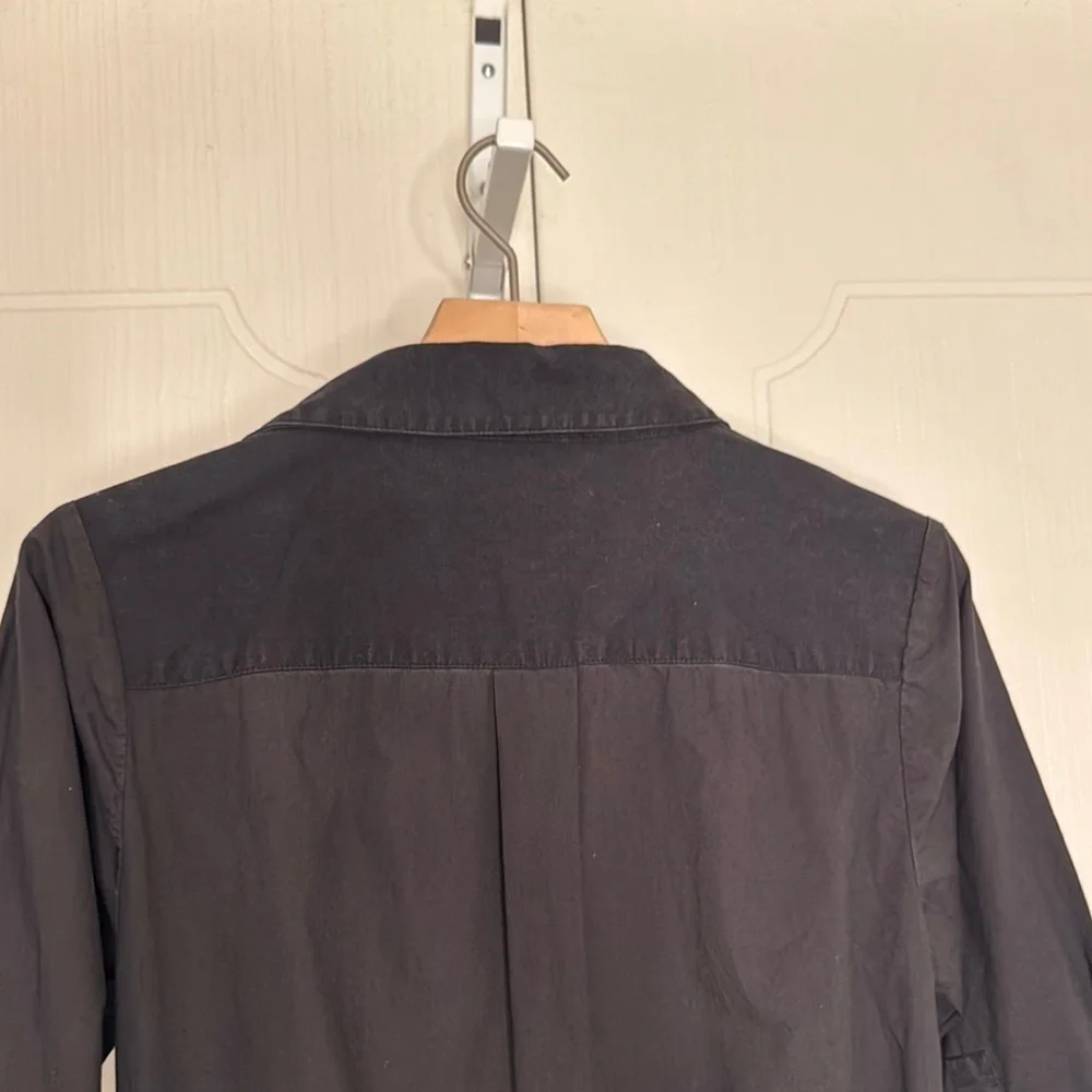 ba&sh • Kalista Black Jumpsuit Coveralls Romper • Dark Grey Faded Black • XS / 0 - Picture 12 of 16